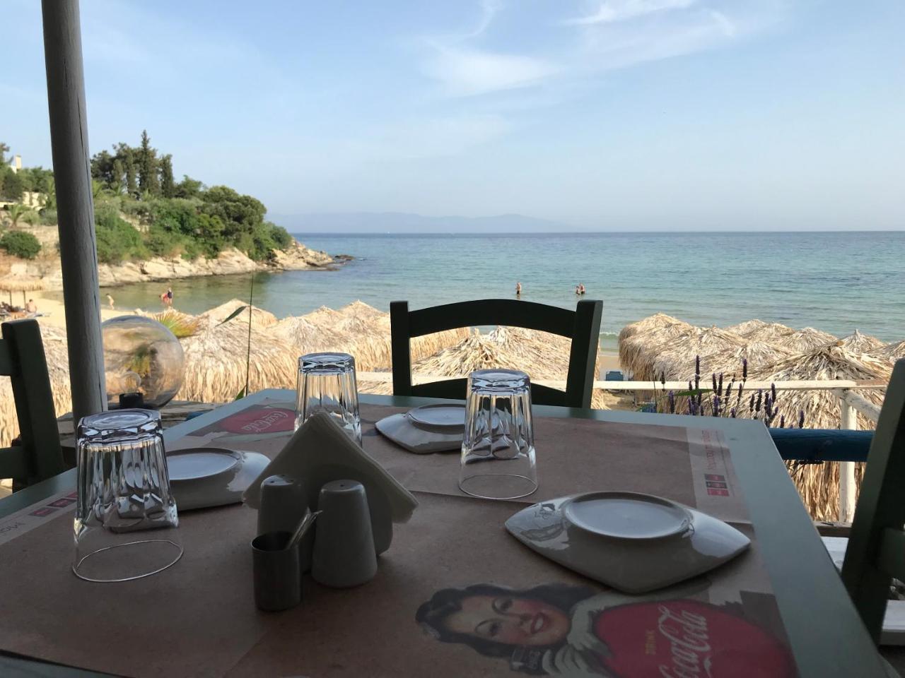 Haus Elena Aparthotel Kavala Bagian luar foto